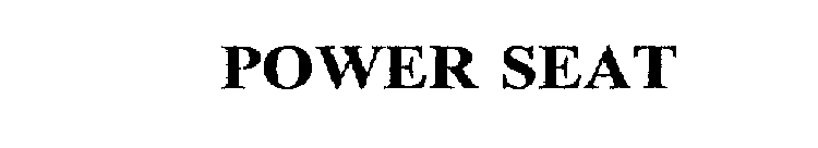 POWER SEAT