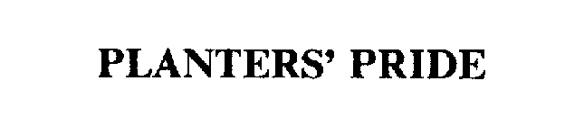 PLANTERS' PRIDE