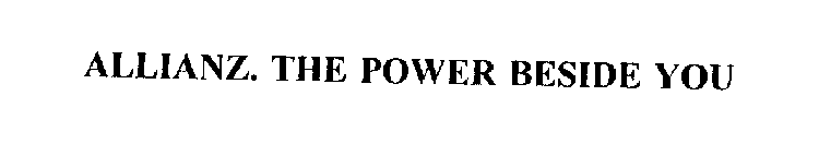 ALLIANZ.  THE POWER BESIDE YOU