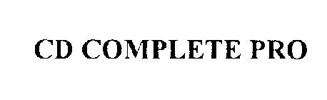 CD COMPLETE PRO
