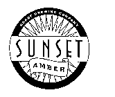 COAST BREWING COMPANY SUNSET AMBER