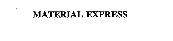 MATERIAL EXPRESS