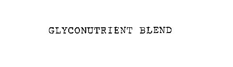 GLYCONUTRIENT BLEND