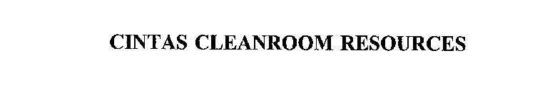 CINTAS CLEANROOM RESOURCES
