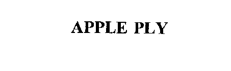 APPLE PLY