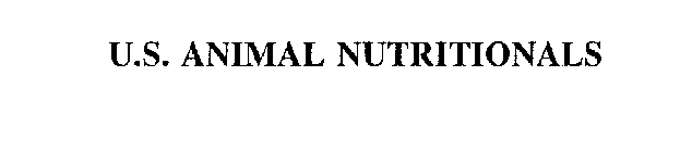 U.S. ANIMAL NUTRITIONALS