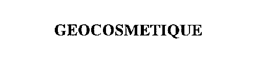 GEOCOSMETIQUE