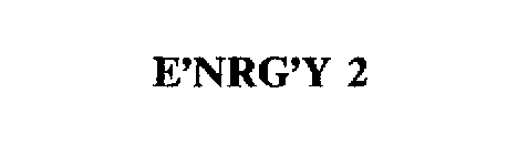 E'NRG'Y 2