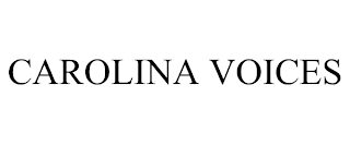 CAROLINA VOICES