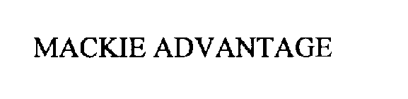 MACKIE ADVANTAGE