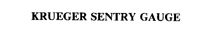 KRUEGER SENTRY GAUGE
