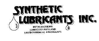 SYNTHETIC LUBRICANTS INC. METALWORKING LUBRICOOLANTS AND ENVIRONMENTAL ABSORBENTS