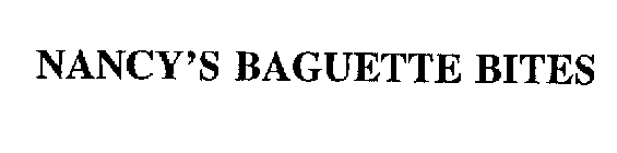 NANCY'S BAGUETTE BITES