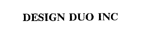 DESIGN DUO INC