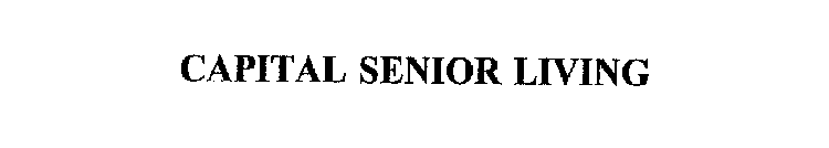 CAPITAL SENIOR LIVING