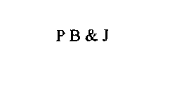 P B & J