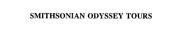 SMITHSONIAN ODYSSEY TOURS