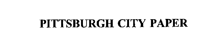PITTSBURGH CITY PAPER