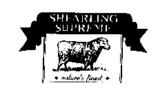 SHEARLING SUPREME NATURE'S FINEST