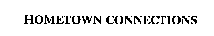 HOMETOWN CONNECTIONS