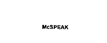 MCSPEAK