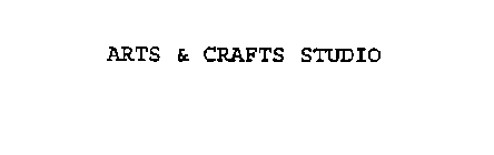 ARTS & CRAFTS STUDIO