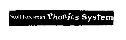 SCOTT FORESMAN PHONICS SYSTEM
