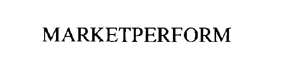 MARKETPERFORM