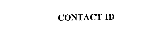 CONTACT ID