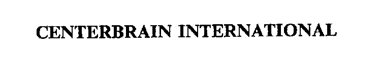 CENTERBRAIN INTERNATIONAL