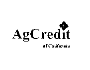 AGCREDIT OF CALIFORNIA