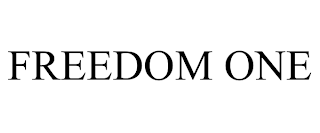 FREEDOM ONE