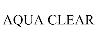 AQUA CLEAR