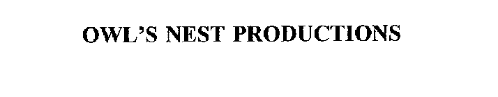 OWL'S NEST PRODUCTIONS