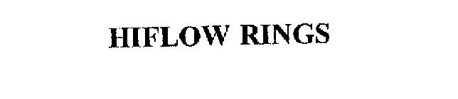 HIFLOW RINGS