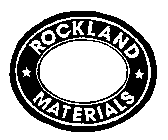 ROCKLAND MATERIALS