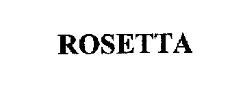 ROSETTA