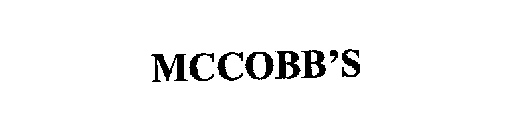 MCCOBB'S