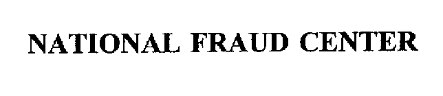 NATIONAL FRAUD CENTER