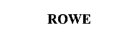 ROWE