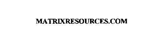 MATRIXRESOURCES.COM