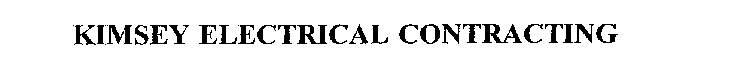 KIMSEY ELECTRICAL CONTRACTING