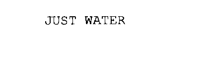 JUST WATER