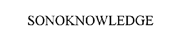 SONOKNOWLEDGE