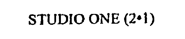 STUDIO ONE (2.1)