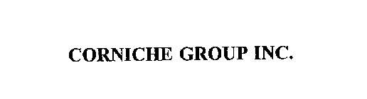 CORNICHE GROUP INC.