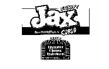 ENJOY! JAX REAL CHEDDAR CHEESE CURLS BAKED CHEESIER CHEESE... TASTES GREAT