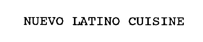 NUEVO LATINO CUISINE