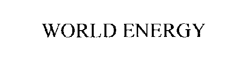 WORLD ENERGY