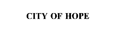 CITY OF HOPE